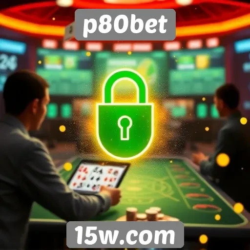 Plataforma p80bet aposta em segurança digital