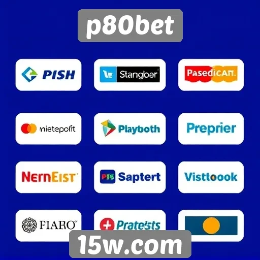 Métodos de pagamento disponíveis no p80bet